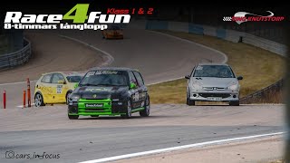 Race4Fun 8H Cup Deltävling 1 Ring Knutstorp 25 mars 2023 [upl. by Horwitz150]