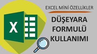 Excelde DüşeyAra Formülü Nasıl Kullanılır  Excel Mini Özellikler [upl. by Benedikta90]