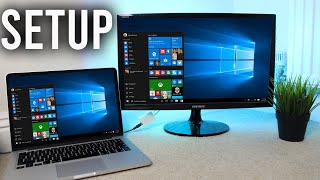 How To Connect Laptop To Monitor Full Guide  Work From Home Setup [upl. by Der]