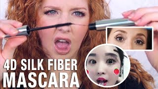 Instagram Makeup Review  4D Silk Fiber Mascara [upl. by Ynalem]