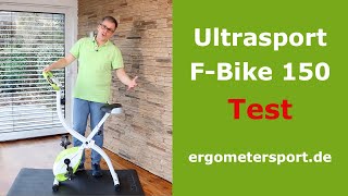 Ultrasport FBike 150 klappbarer Heimtrainer im Test [upl. by Liatris]