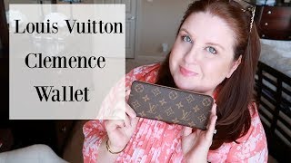 Louis Vuitton Clemence Wallet [upl. by Enelec]