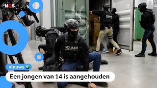 Politie Jongeren helpen drugscriminelen in Rotterdamse haven [upl. by Hildebrandt]