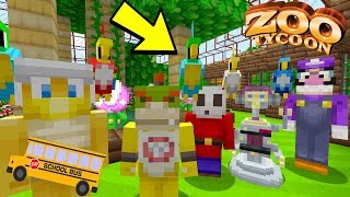 ZOO FIELD TRIP PART 2 NEW PETS  Super Nintendo School  Minecraft Switch 12 [upl. by Ahsap]