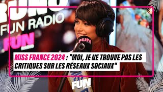 quotMoi je ne trouve pas les critiques sur les réseaux sociauxquot  Eve Gilles Miss France 2024 [upl. by Keligot]