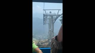 Manakamana Temple Cable Car Rope Way Journey Up and Down [upl. by Kaylil542]