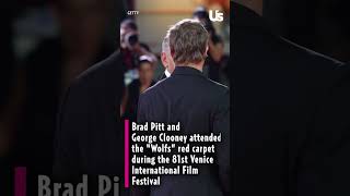 George Clooney amp Brad Pitts quotWolfsquot Debut at Venice Film Festival [upl. by Stedmann]