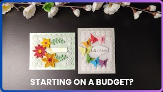 Card making supplies for beginners [upl. by Ennagrom]