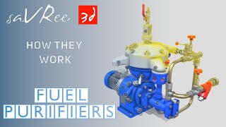 How Fuel Purifiers and Clarifiers Work Centrifugal SeparatorsCentrifuges [upl. by Jacobah]