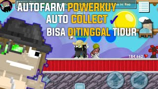 Tutorial Autofarm Powerkuy Bisa Ditinggal Tidur  Growtopia Indonesia [upl. by Light852]