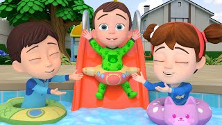 Swimming Song  Pirate Kids Song more Educational Nursery Rhymes amp Kids Songs [upl. by Paynter]