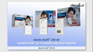 devolo dLAN® 200 AV serie italiano [upl. by Abell685]