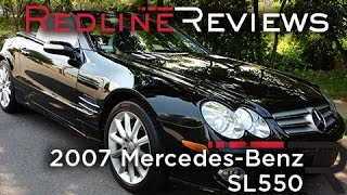 2007 MercedesBenz SL550 Review Walkaround Exhaust amp Test Drive [upl. by Aisan889]