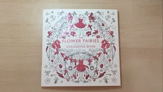 The Flower Fairies Colouring Book  UK Coloring Book Flip Through [upl. by Holmen]