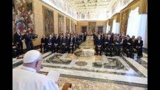 Papa Francesco vino terra abilità agricola e attività imprenditoriale sono doni di Dio [upl. by Eenafets]