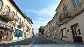 Driving in Curtea de Arges Romania [upl. by Ytirahc]