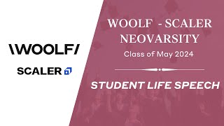 Hear From a Student About Being Part of WoolfScaler Neovarsity  Graduation Ceremony [upl. by Ahsiya]