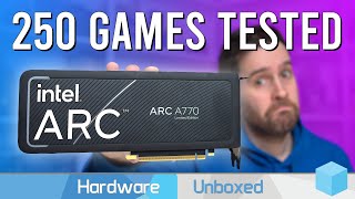 I Tested Every Game I Own on an Intel Arc GPU [upl. by Eirene609]