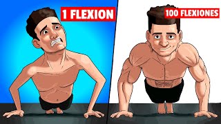 ✅ 7 Consejos Para Hacer 100 FLEXIONES  Aumenta Tus Flexiones RÁPIDAMENTE [upl. by Carmine]