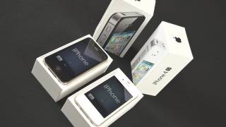 Apple iPhone 4S Unboxing White amp Black [upl. by Endys]