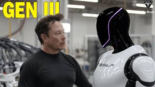 Elon Musk ANNOUNCES New Tesla Bot 20  Optimus Gen 3 BIG Upgrade Design amp Features  DECEMBER [upl. by Au]