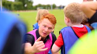 Charitable Foundations Summer Rugby Camp at Witney RFC [upl. by Ynohtona]