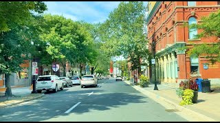 🇨🇦 Driving in CANADA  FREDERICTON New Brunswick 4K drive [upl. by Farleigh]