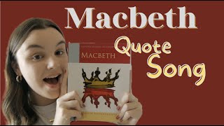 Macbeth Quote Song by Emma Halpin [upl. by Sikleb]