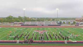 OSSAA Regional Marching Band Contest  Yukon OK  26 Oct 2021 [upl. by Monroy623]