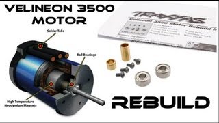 RC quotHow Toquot Rebuild Velineon Brushless 3500 Motor [upl. by Alya]