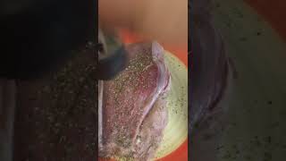 Steak night shortvideofoodsatisfyingvideoviralvideoasmrtrendingtrendingshortscookingeat [upl. by Iohk97]