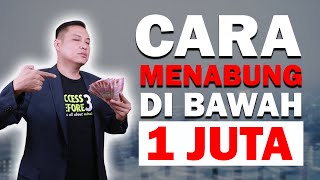 Cara MENABUNG EMAS mulai dibawah 1 JUTA Rupiah [upl. by Darraj]