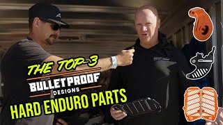 The Top3 BULLET PROOF DESIGNS Parts for Hard Enduro [upl. by Assela]