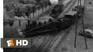 The Train 510 Movie CLIP  Train Wreck 1964 HD [upl. by Allx]