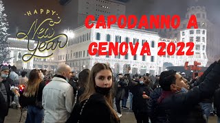 Capodanno a Genova 2022  Liguria Italy [upl. by Audrey394]