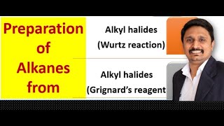 Preparation of alkanes from Alkyl Halides [upl. by Berri]