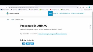 TRAMITES DIGITALES ANMAC  Cómo usar Trámites A Distancia y Mi Anmac Qué trámites podemos hacer [upl. by Eanehs555]