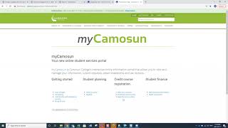 myCamosun Demo Session [upl. by Neidhardt]