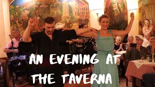 An Evening at the Taverna Plaka Athens [upl. by Aneeram126]