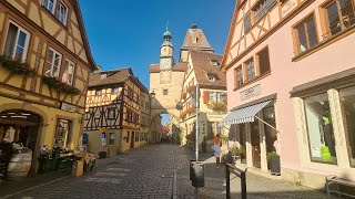 Rothenburg ob der Tauber  eine der schönsten mittelalterischen Städte in Deutschland [upl. by Gass216]