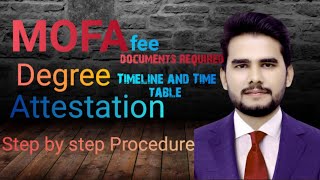 MOFA Attestation Process Ministery of Foreign Affairsmofadegreeattestation [upl. by Traweek]