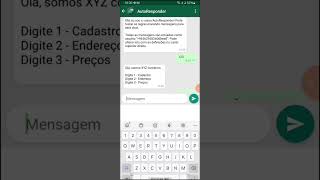 CADASTRO NO WHATSAPP COM APP AUTORESPONDER WA [upl. by Ayaladnot347]