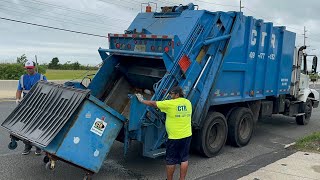 CTR Volvo VHD Pak Mor Rear Loader Garbage Truck Packing Commercial Trash [upl. by Dunlavy106]