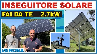 INSEGUITORE fotovoltaico faidate [upl. by Henarat]