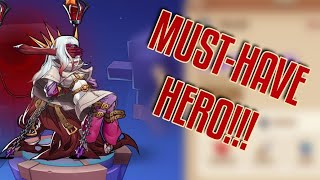 Idle Heroes  Best CC Hero in the game Therapist of Blood  Betty Review [upl. by Alitha]