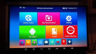 MK809 Plus MediaBox launcher settings [upl. by Loyce]