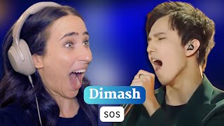 Opera SingerVocal Coach REACTION SOS by Dimash [upl. by Annirtak618]