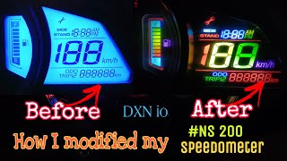 How I modified my ❤NS 200 speedometermaking video [upl. by Collbaith]