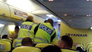 Ryanair flight London Stansted  Riga [upl. by Harts837]