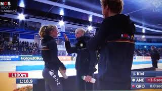 Kwalificatie schaatsen Thialf Heerenveen vrouwen 1500 meter datum 27 oktober jaar 2023 [upl. by Iahs]